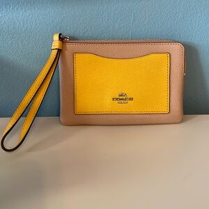 Coach small wristlet